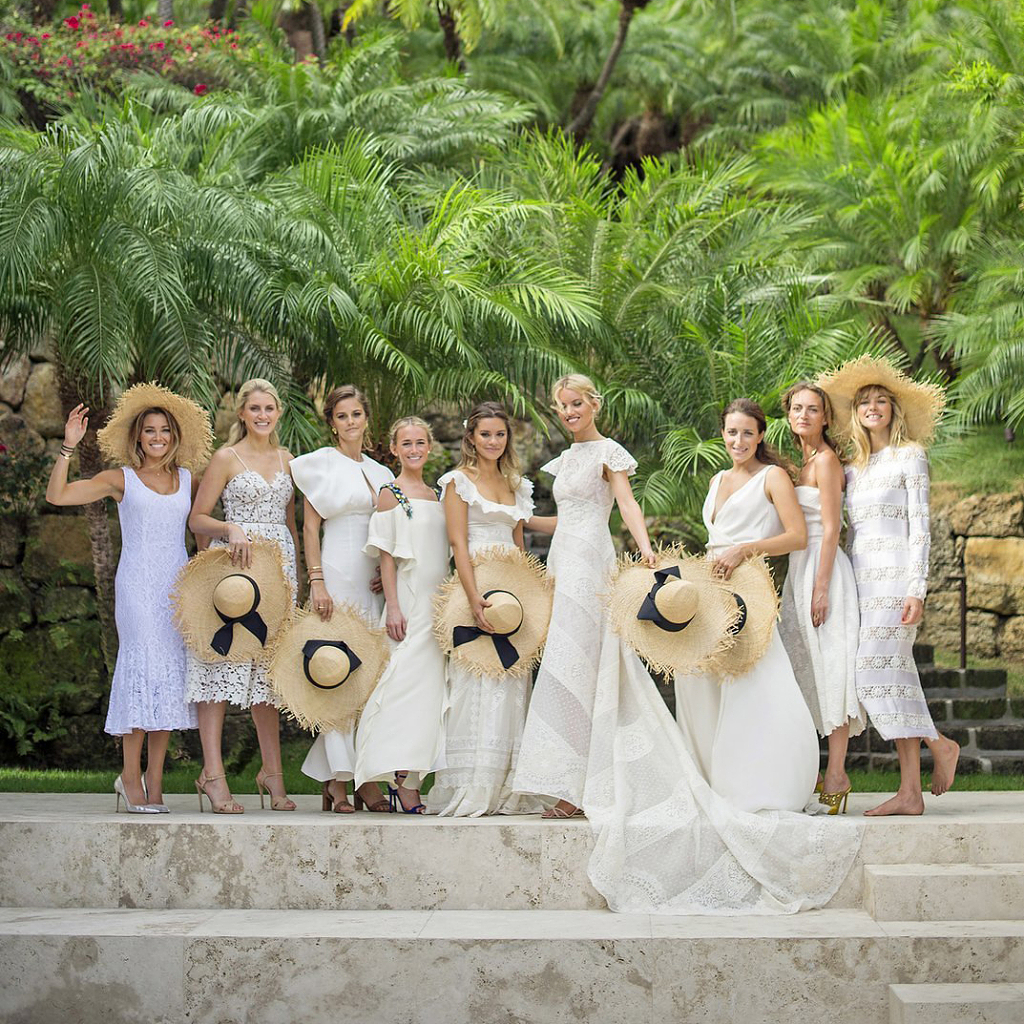white-dresses-hats-wedding