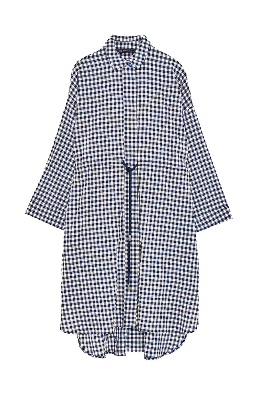 gingham-zara-shirt-dress - Over The Moon