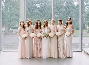 Meredith Fisher’s bridal party. Photo: Courtesy of WAYF