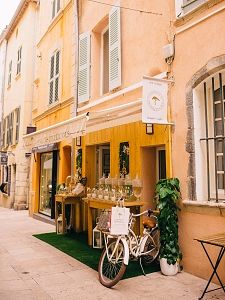 A favorite candle shop in St. Tropez.