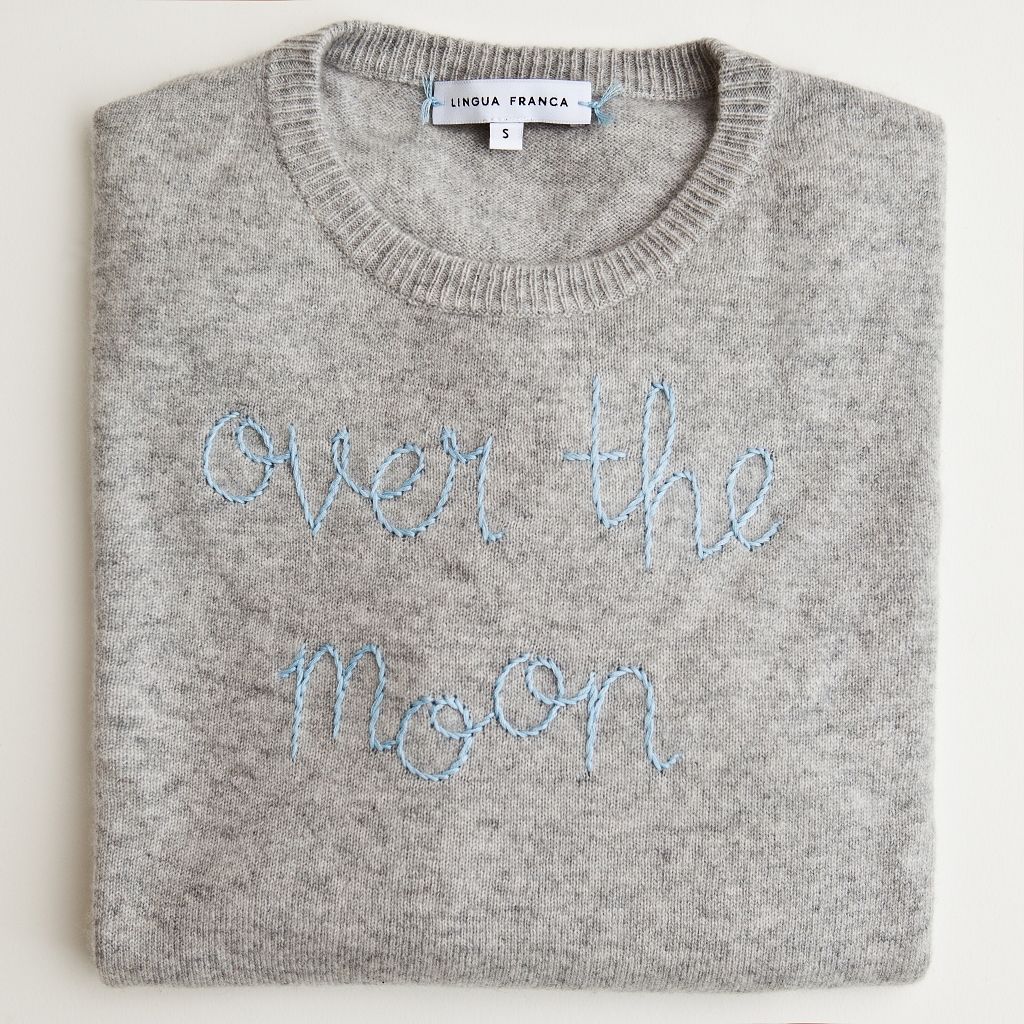 Lingua Franca Sweater - Over The Moon