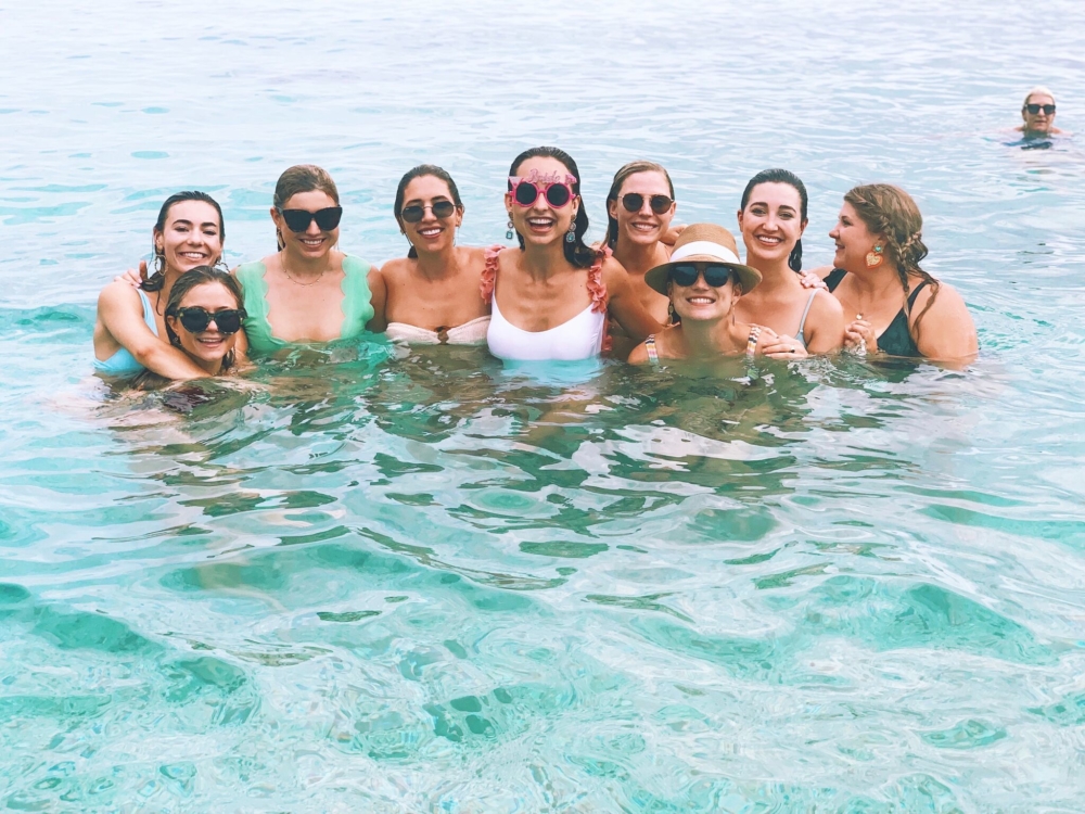 This St. Barth's Bachelorette Party Will Make You Feel Tan Post Reading -  Over The Moon