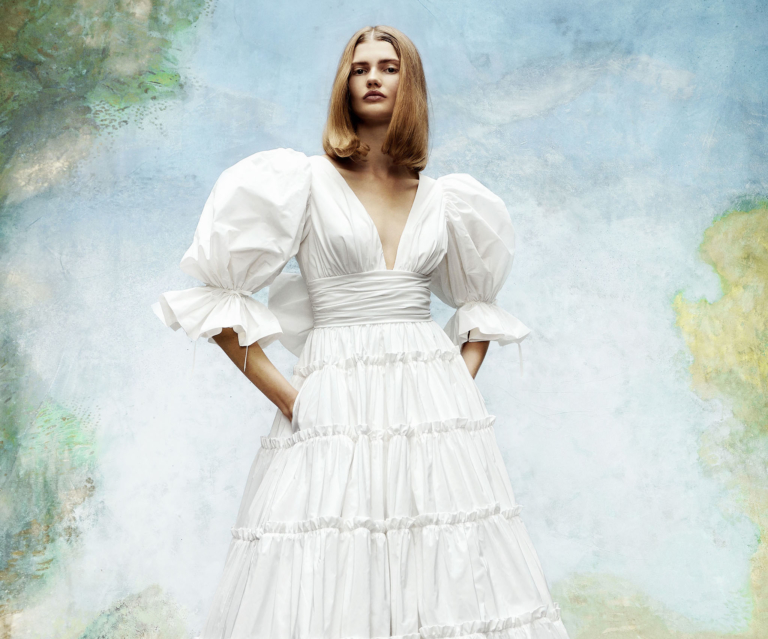 Watch Karlie Kloss's Christian Dior Couture Wedding Gown Come Together -  Over The Moon