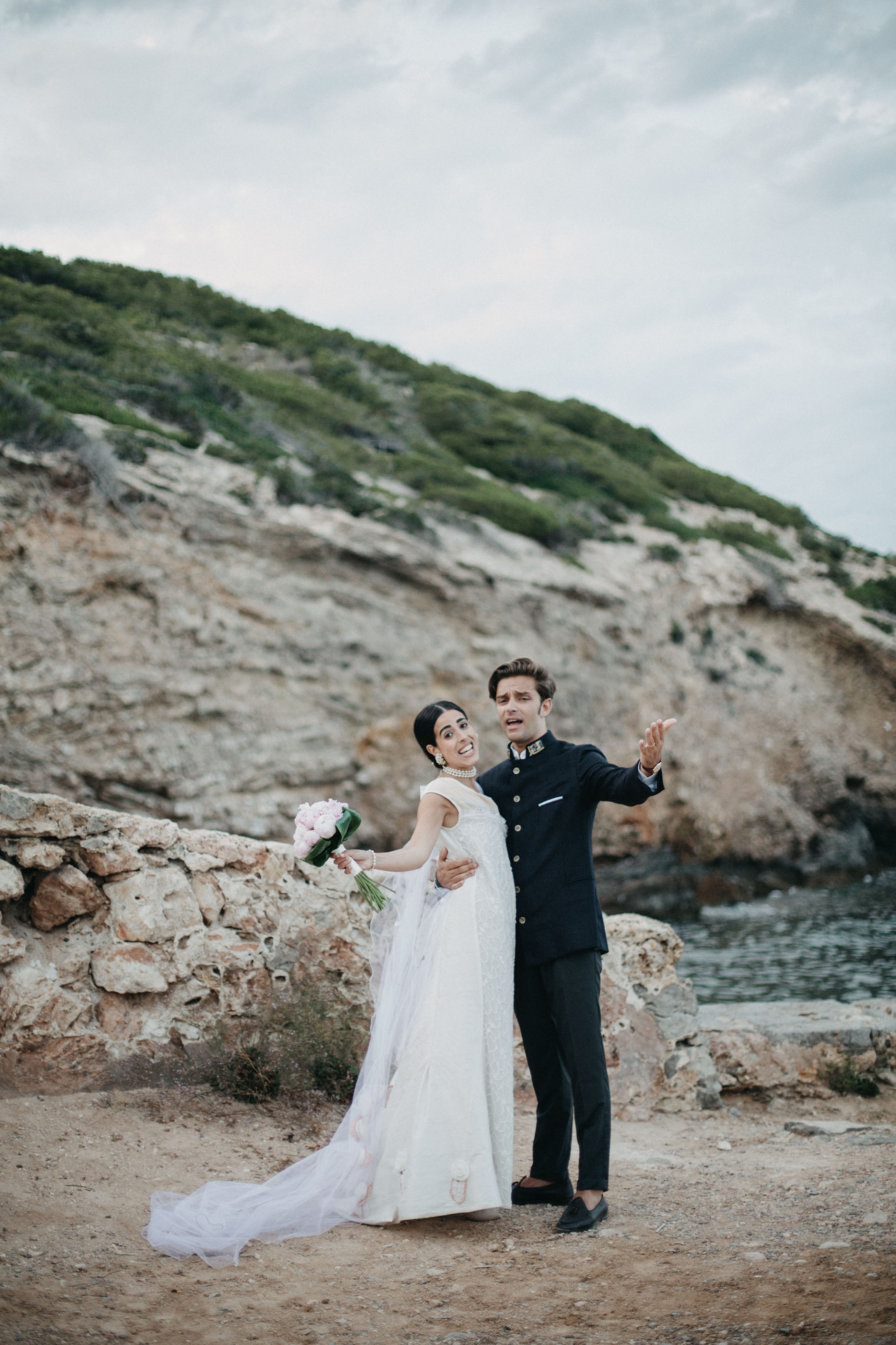 An Italian Summer Wedding in Ibiza - Over The Moon