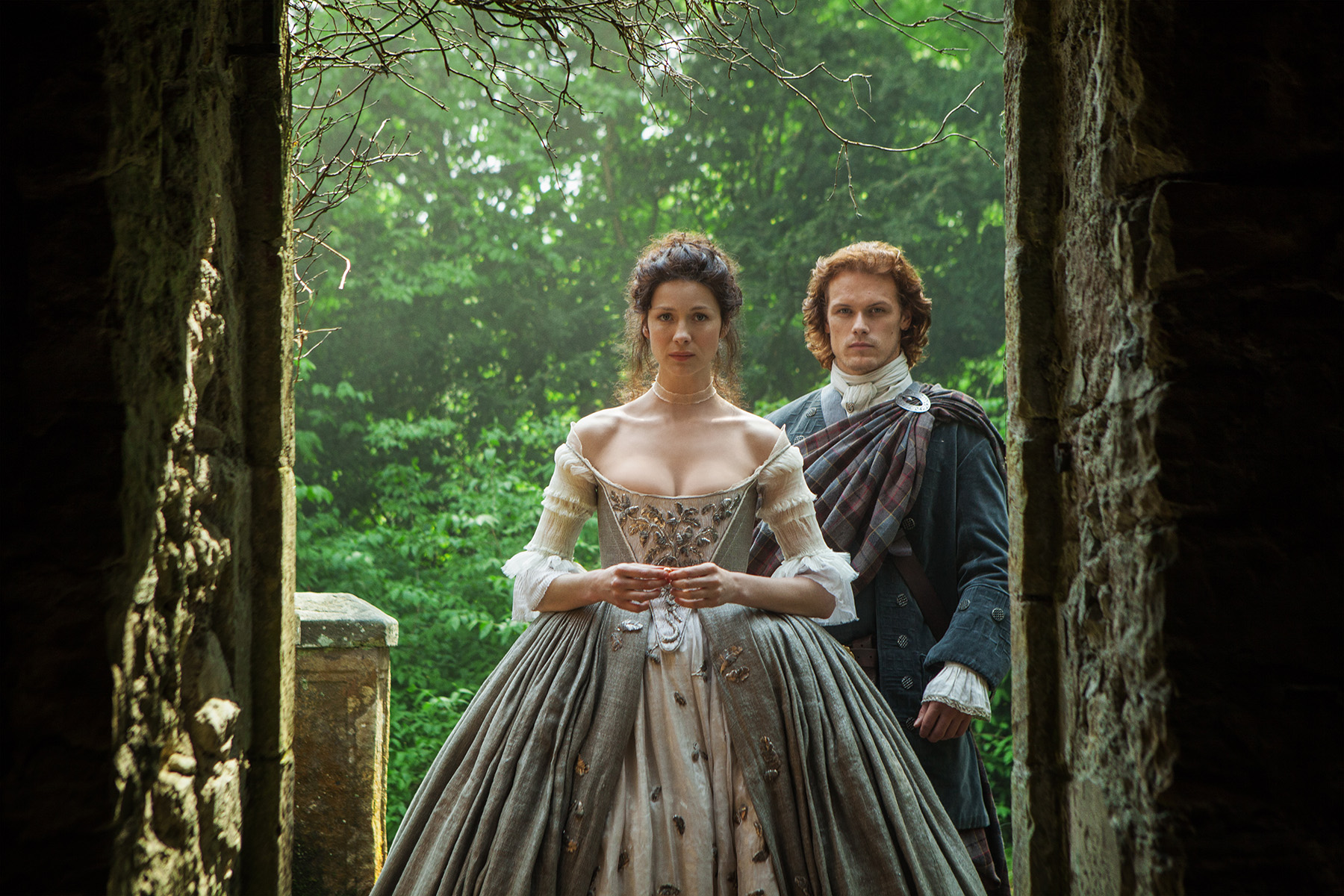 Revisiting The Outlander Wedding - Over The Moon.
