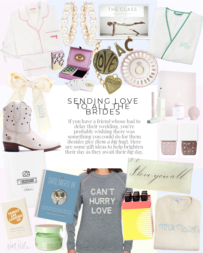 Gifts That'll Lift The Spirits of Any Bride Whose Had to Postpone Her Wedding - Over The Moon