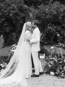 This Couple Literally Tied the Knot with an Hermès Scarf at Their ...