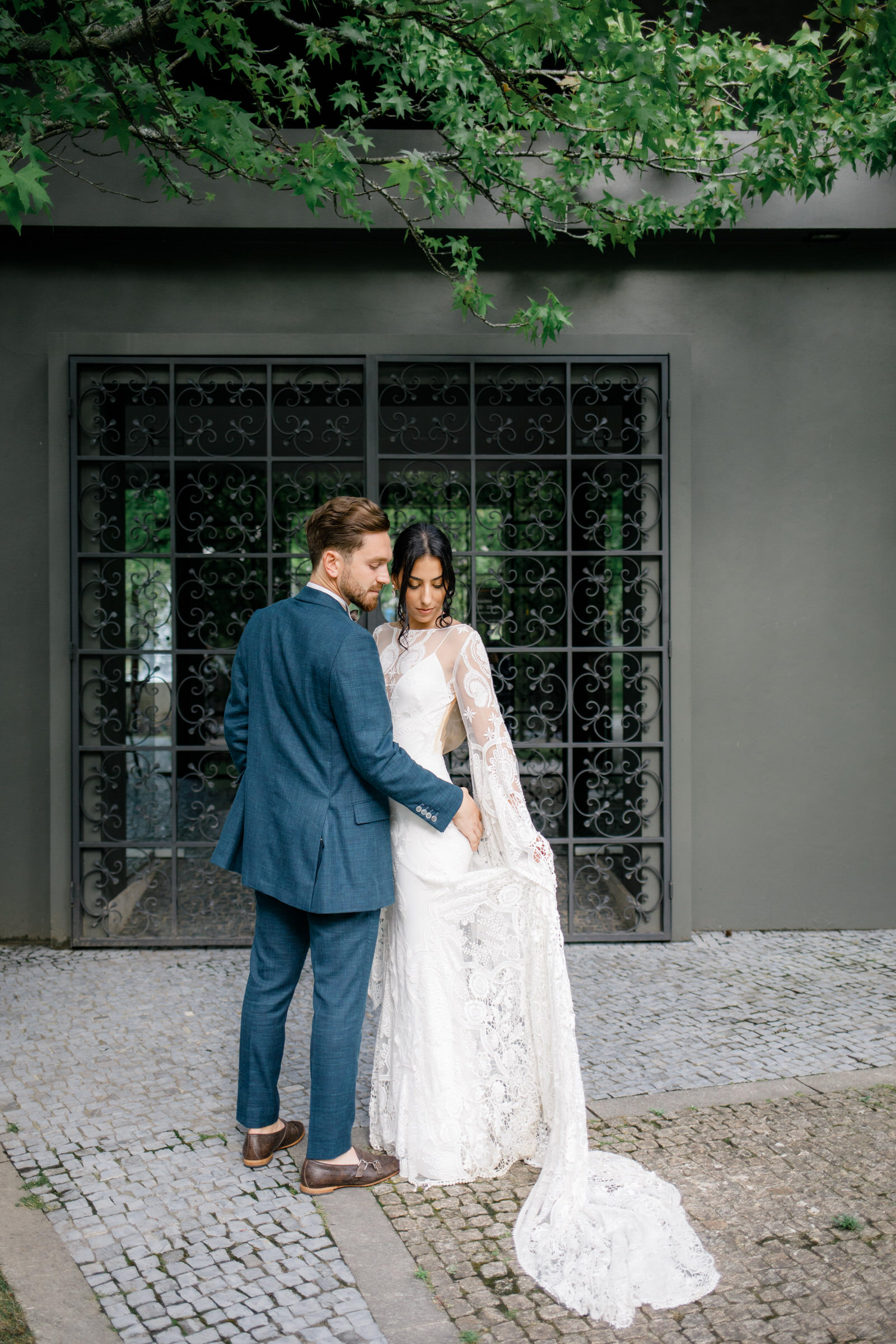 A Modern Bohemian Wedding in Portugal - Over The Moon