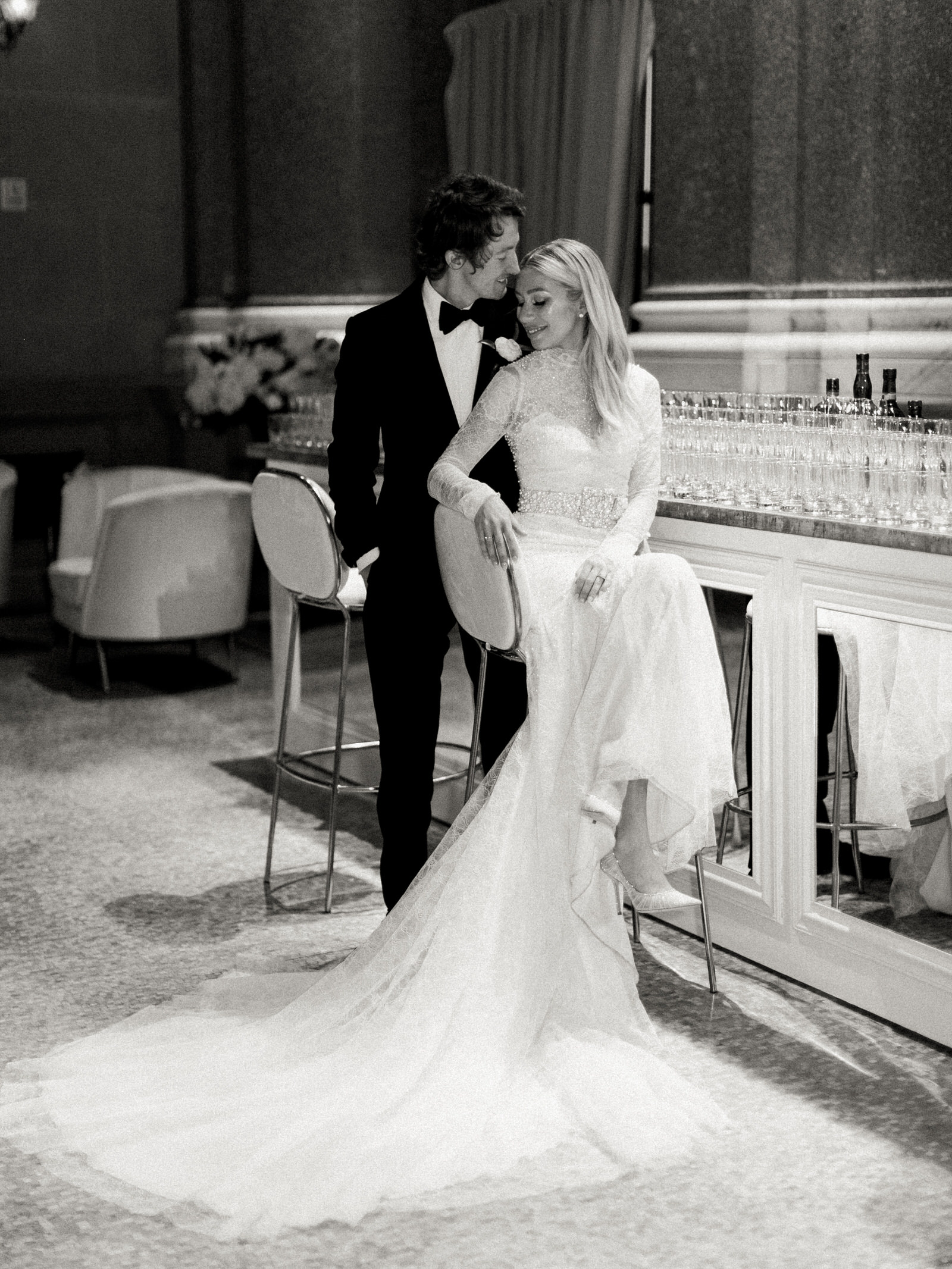 Wayne Gretzky's Son Ty Wed His Bride Sara at a Modern Gatsby Wedding in