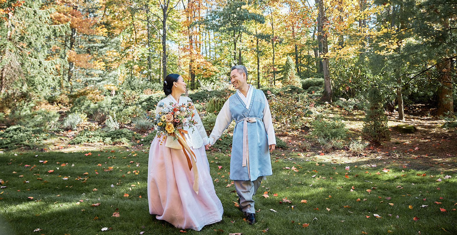 After the Korean Pyebaek Ceremony, This Couple Hosted Their Reception at Eleven Madison Park
