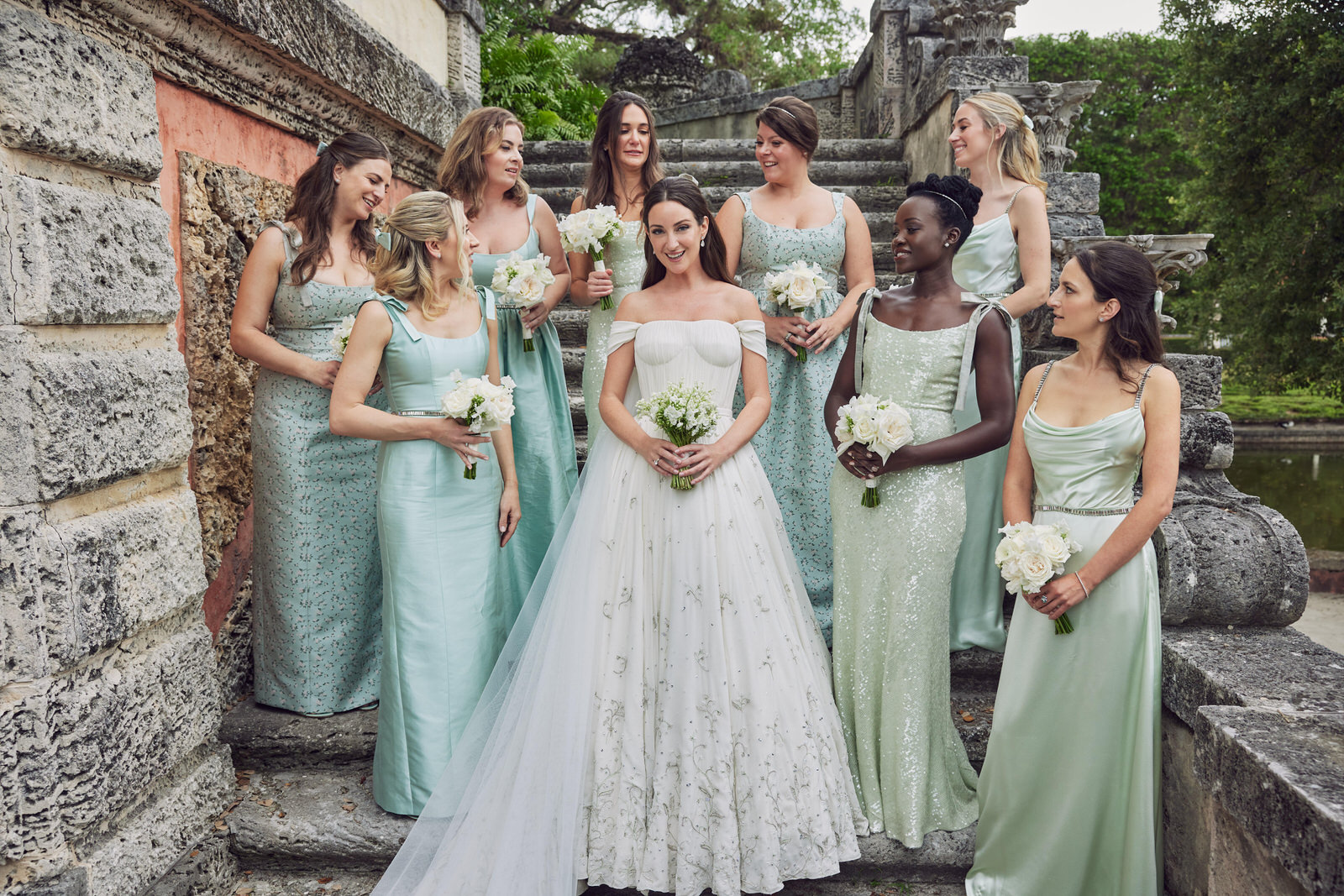 Jennifer Behr x Micaela Erlanger’s Dazzling Bridal Capsule Is Inspired by the Stylist’s Destination Wedding