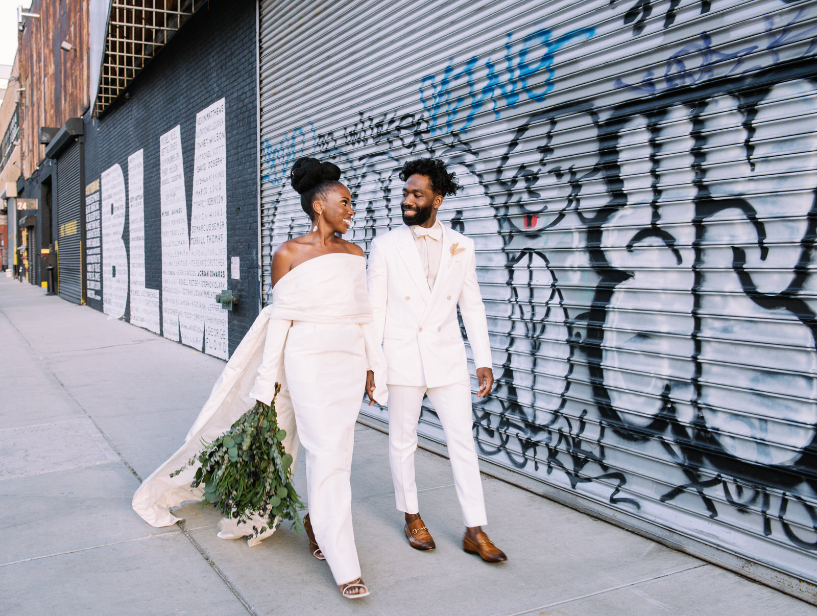 An Autumn Wedding in Brooklyn That Honored the Newlyweds’ Jamaican and Nigerian Cultures