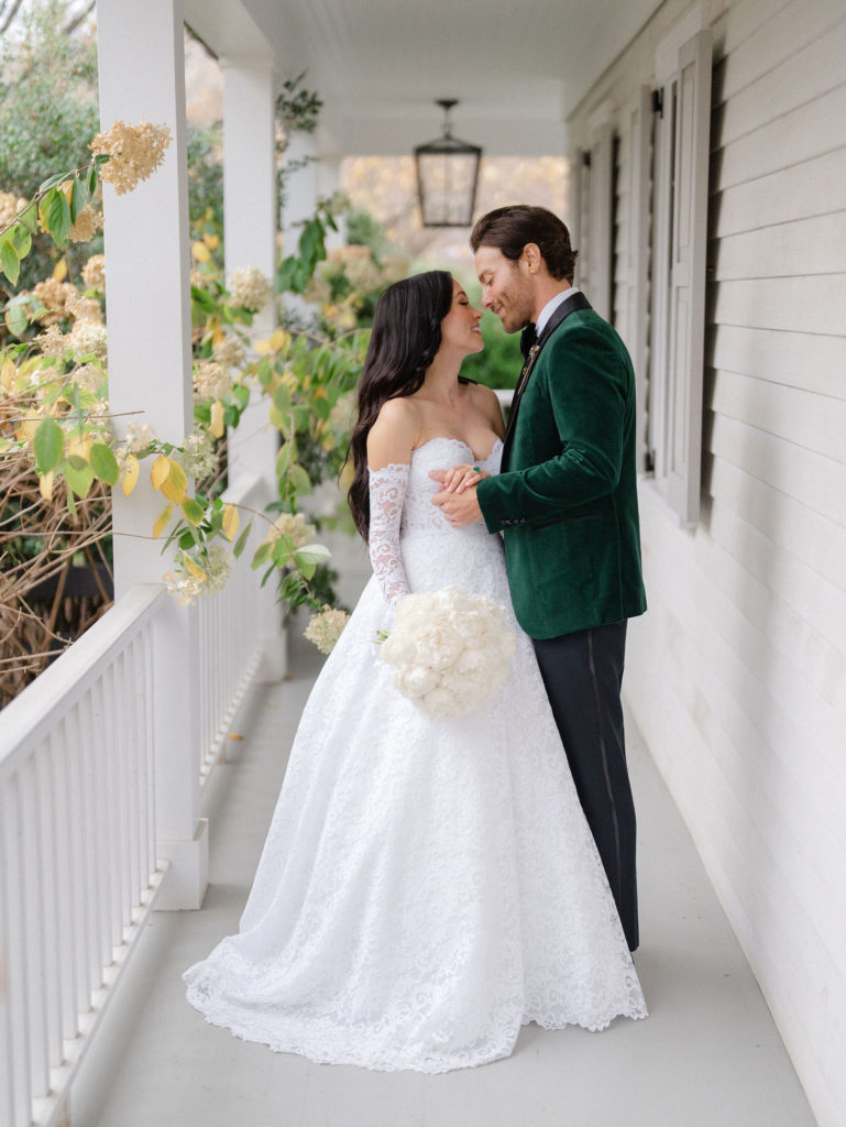 Samuel Bellina - The Newlyweds' Three Children Were Included in Their Intimate Ceremony at  Valley Rock Inn - Over The Moon