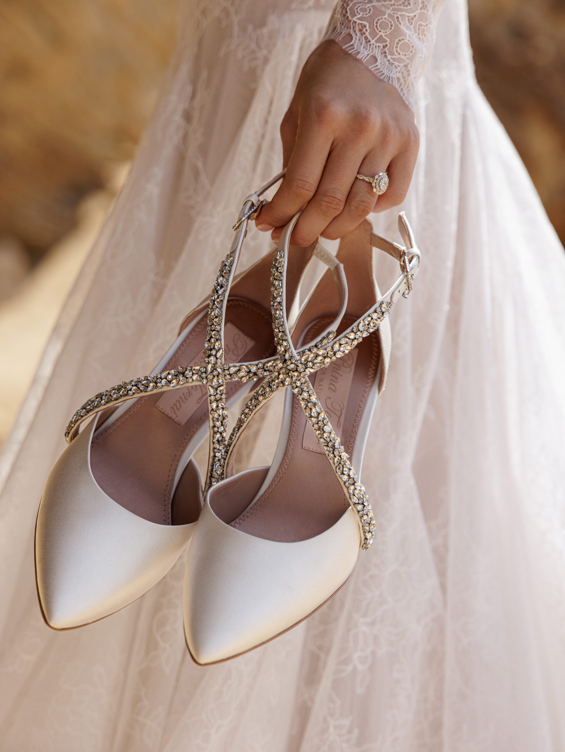 Classy Jimmy Choo Wedding Shoes with Embelishment for your Walk