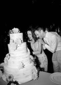 Jessica Stroup and Neil Hutchinson’s wedding.