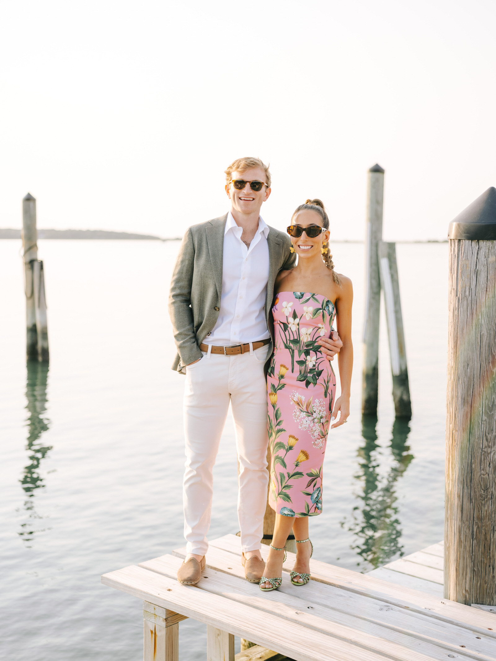 Over The Moon Styled This Bride For Her European Coastal–Themed Wedding ...