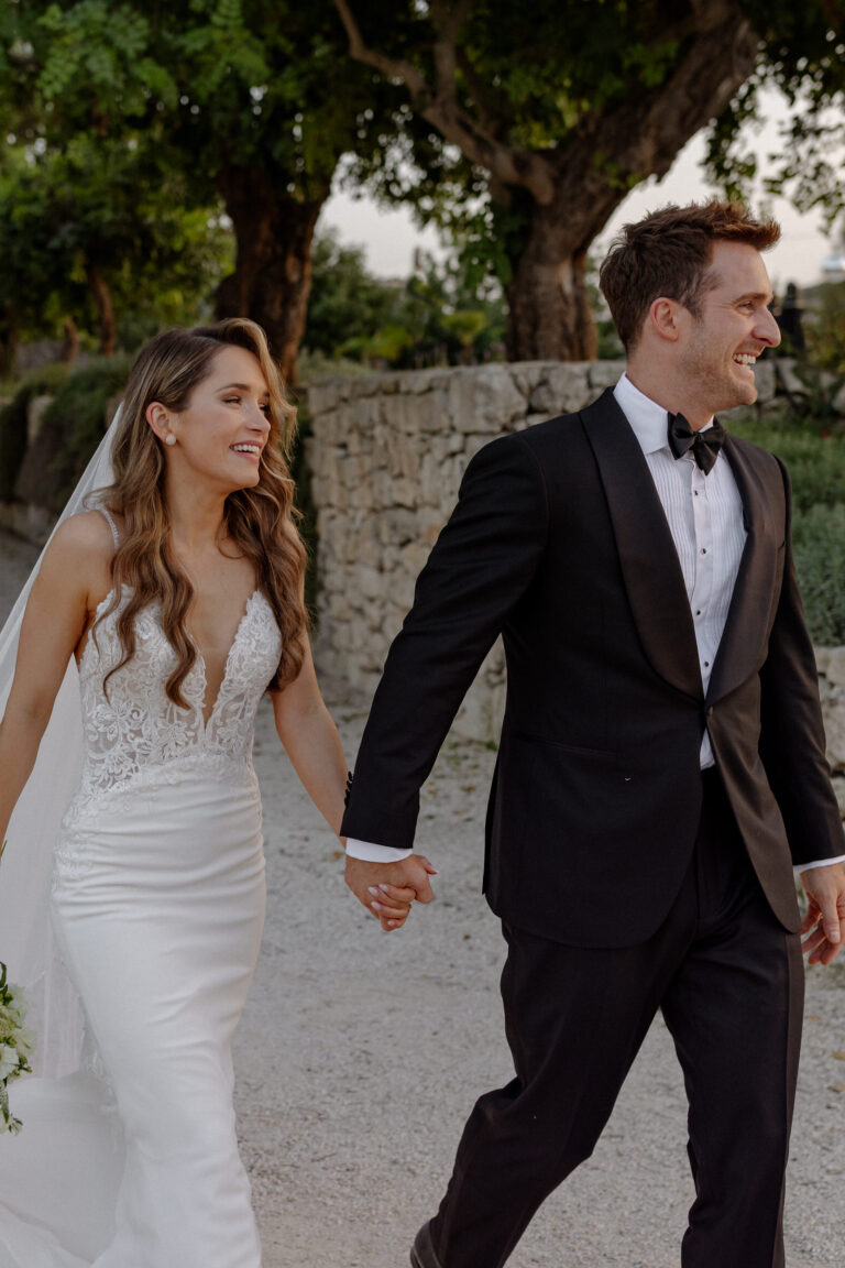 Audrey Le Strat and Matthew Hussey Danced to "Moon River" at Their Romantic Wedding in Sicily